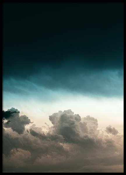 Sunset Storm Poster en el grupo  Pósters / Naturaleza con Desenio AB (10084)