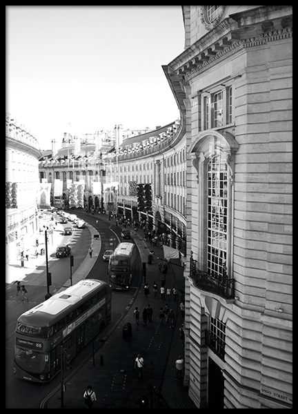 Regent Street Poster en el grupo  Pósters / Fotografías con Desenio AB (11373)