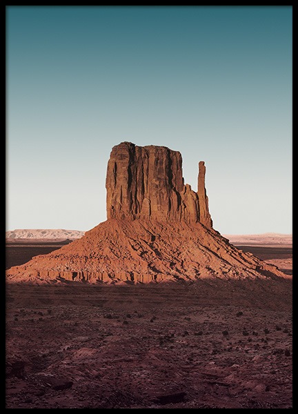 West Mitten Butte Poster en el grupo  Pósters / Naturaleza con Desenio AB (11889)