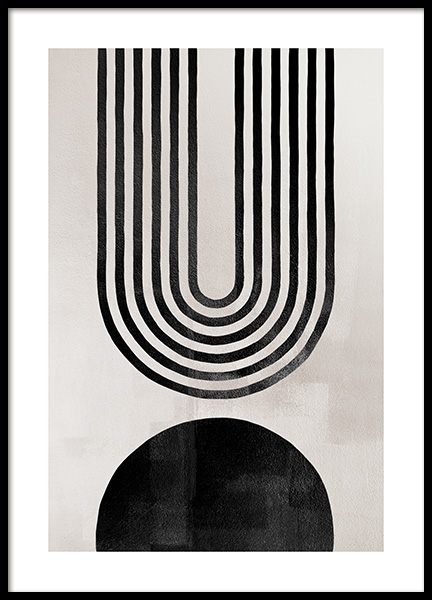 Berlin Arches No2 Poster en el grupo  Pósters / Arte con Desenio AB (13293)