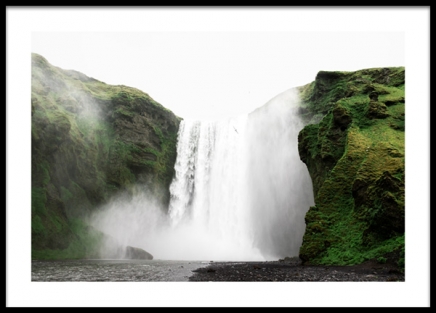 Skogafoss Poster en el grupo  Pósters / Naturaleza con Desenio AB (13351)