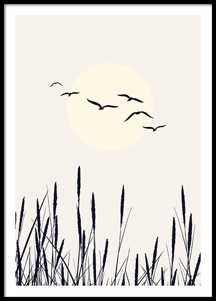 Fields of Gold Poster en el grupo  Pósters / Naturaleza / Cielo con Desenio AB (13751)