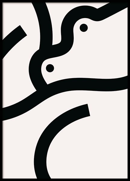 Bold Body No2 Poster en el grupo  Pósters / Diseño gráfico con Desenio AB (14026)