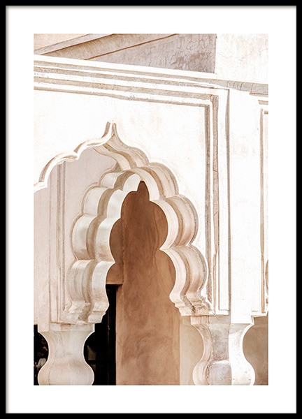 Curvy Arch Poster en el grupo  Pósters / Fotografías con Desenio AB (14213)