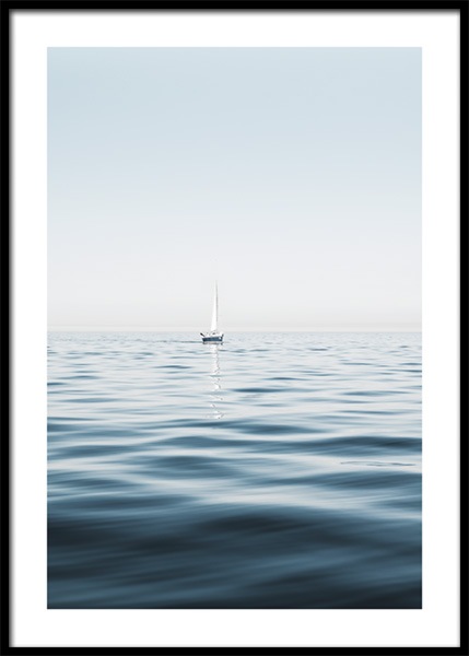 Sails On The Surface Poster en el grupo  Pósters / Naturaleza / Mar con Desenio AB (14825)