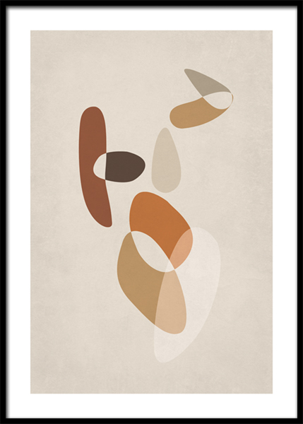 Body Shapes No1 Poster en el grupo  Pósters / Diseño gráfico con Desenio AB (14885)