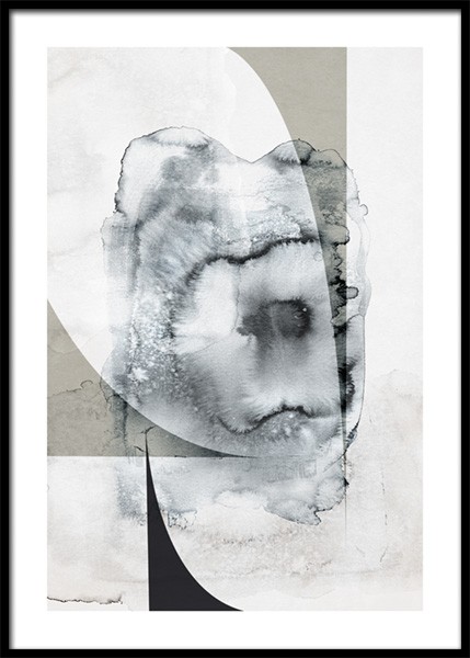 Ink Splash Abstract No1 Poster en el grupo  Pósters / Arte / Arte abstracto con Desenio AB (14919)