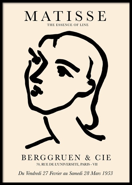 Matisse Inspired Poster en el grupo  Pósters / Arte con Desenio AB (14923)