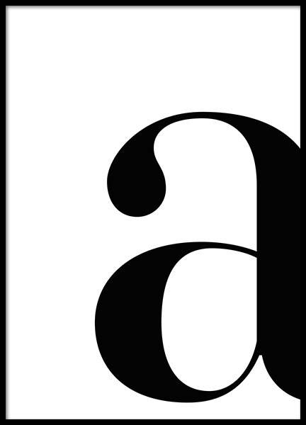 Letter S Poster