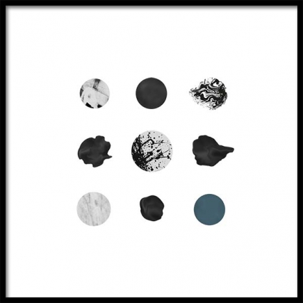 Pieces No6 Poster en el grupo  Pósters / Arte con Desenio AB (2768)