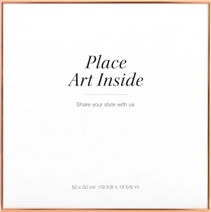 Marco de cuadro de cobre, 50x50