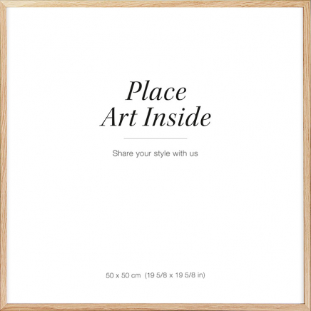 Marco de cuadro de roble, 50x50
