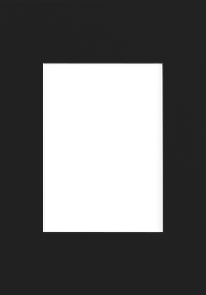 Paspartú negro, 21x30