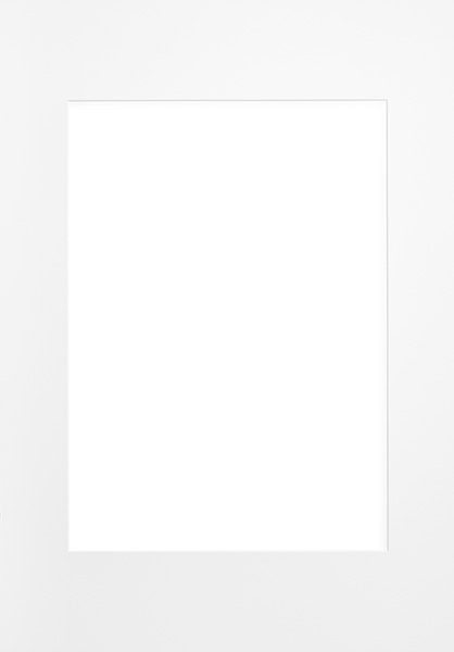 Paspartú blanco, 70x100