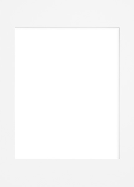 Paspartú blanco, 50x70