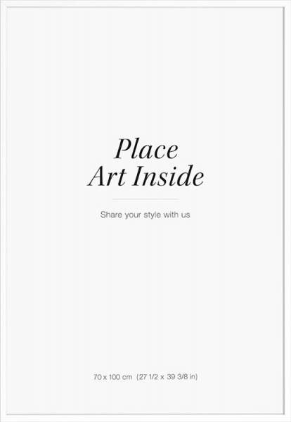 Marco de cuadro blanco, 70x100