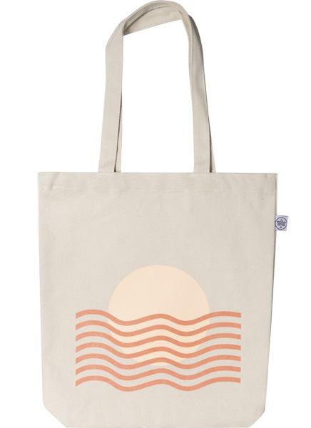 Sunset Waves Tote Bag en el grupo Limited edition con Desenio AB (TOTE50144)