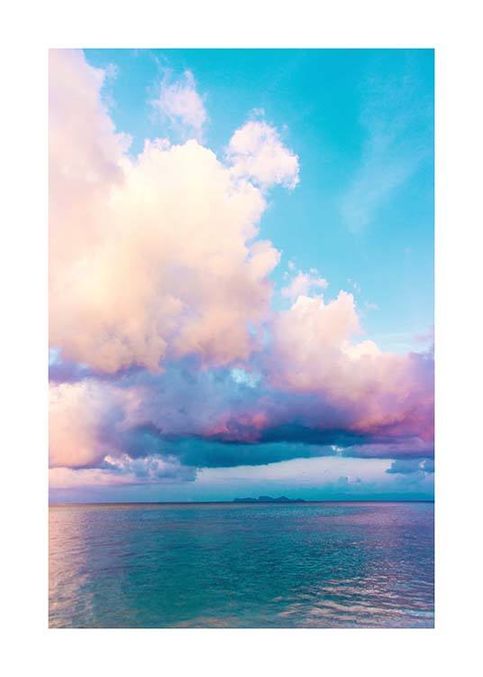 Colorful Sky Poster / Cielo con Desenio AB (10081)