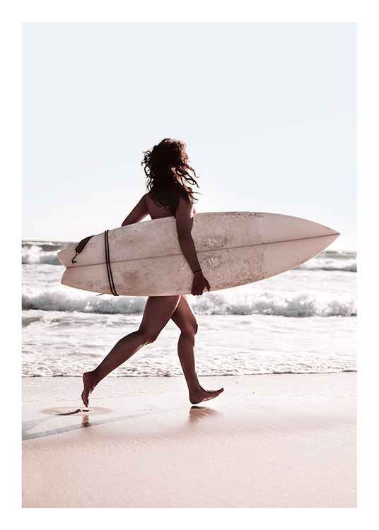 Surf The Waves Poster / Fotografías con Desenio AB (10172)