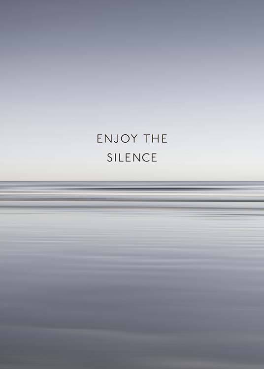 Enjoy The Silence Poster / Naturaleza con Desenio AB (10300)