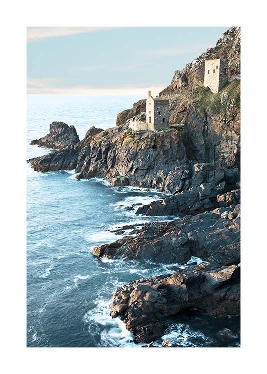Botallack Tin Mine North Cornwall Poster