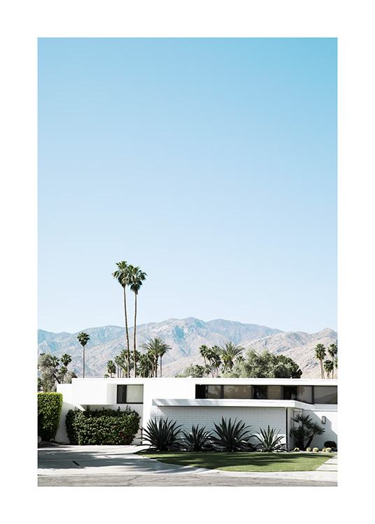 Palm Springs Modernism Poster / 50x70 cm con Desenio AB (10796)