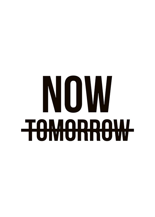 Now Tomorrow Poster
