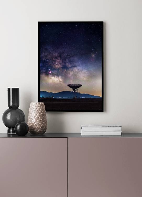 Radio Telescope Poster / Naturaleza con Desenio AB (11168)