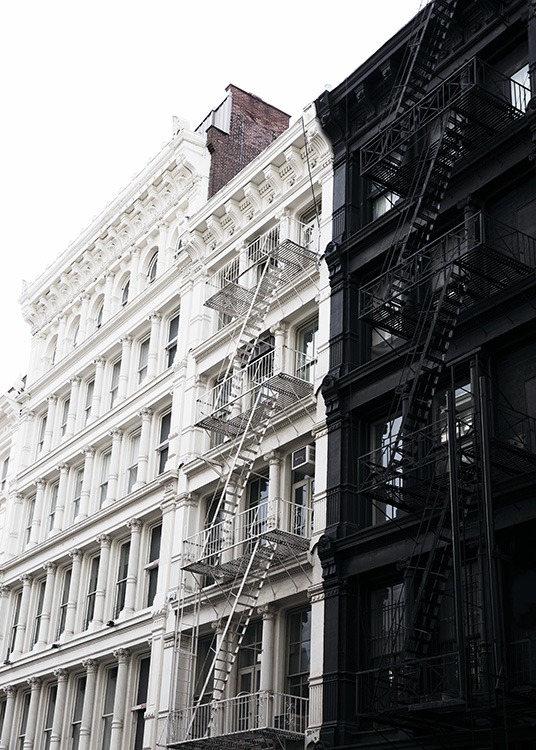 Soho Contrast Poster