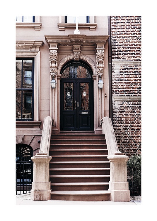 Brooklyn Door Poster / Fotografías con Desenio AB (11319)