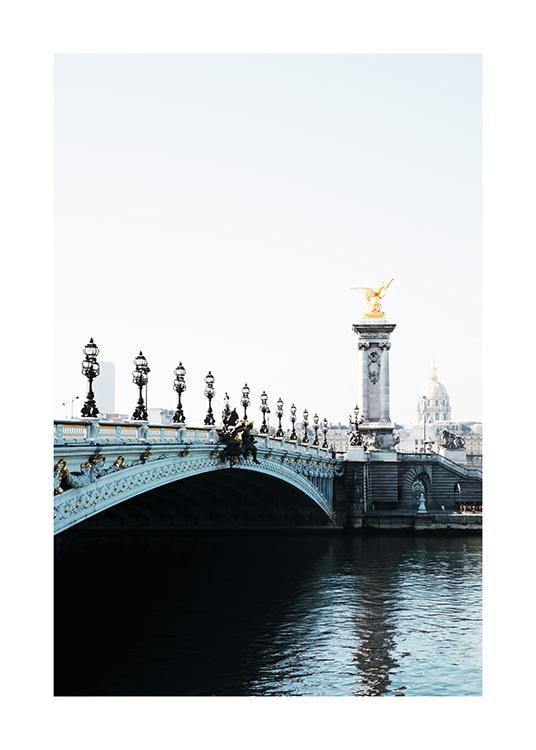 Pont Alexandre III Poster / Fotografías con Desenio AB (11336)