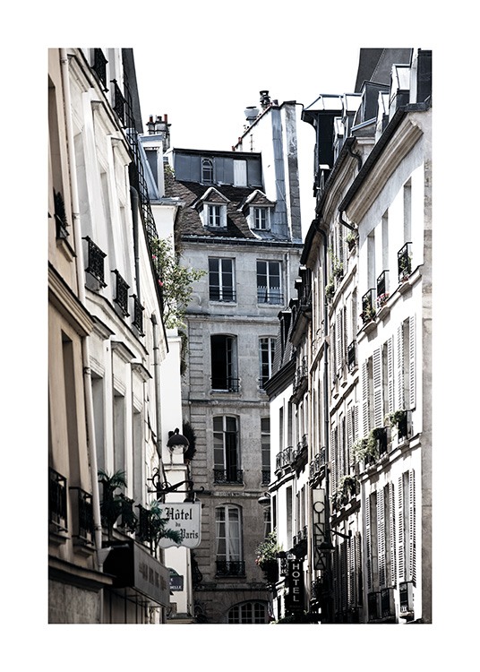 Paris Alley Poster / Fotografías con Desenio AB (11350)