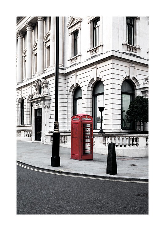 Red Telephone Box Poster