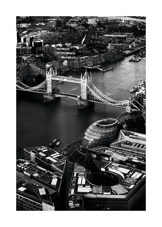 View of Tower Bridge Poster / Fotografías con Desenio AB (11375)