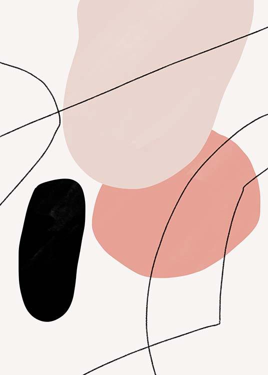 Lines and Shapes Poster