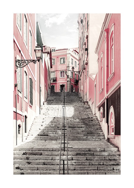 Street of Lisbon Poster / Fotografías con Desenio AB (11808)