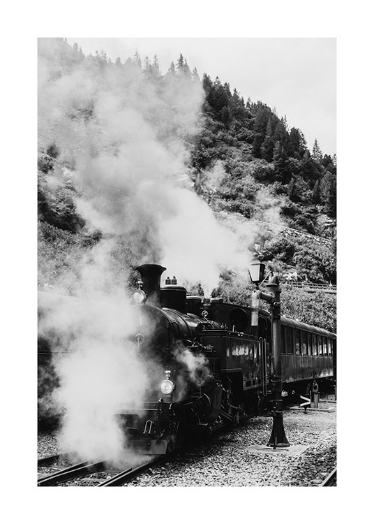 Locomotive Poster / Fotografías con Desenio AB (11956)