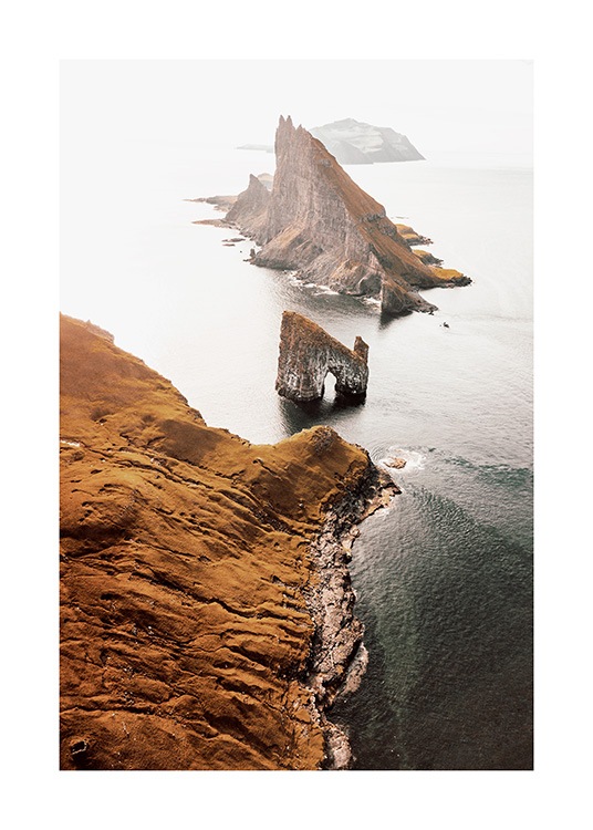 Faroe Island Poster / Naturaleza con Desenio AB (12538)