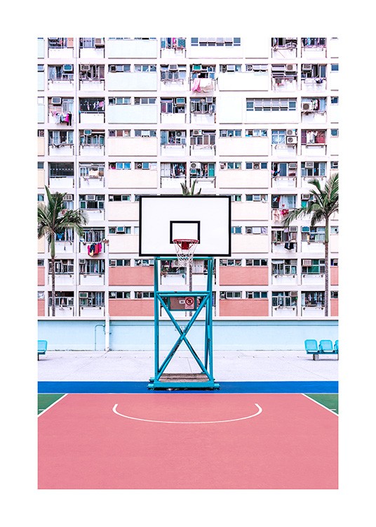 Basketball Hoop Poster / Fotografías con Desenio AB (12604)