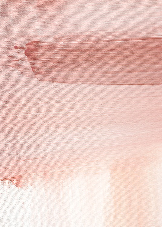 Abstract Painting Pink No1 Poster / Arte con Desenio AB (12894)