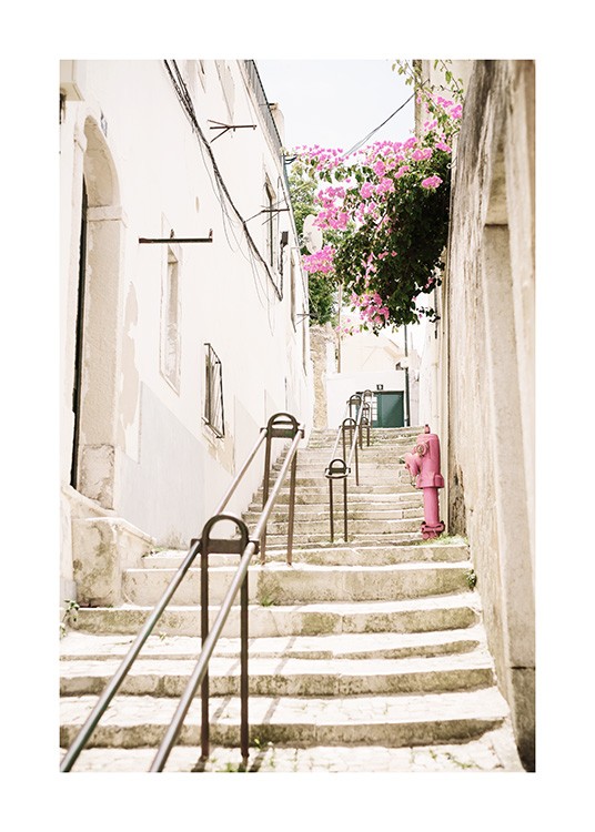 Lisbon Stairs Poster / Fotografías con Desenio AB (12926)