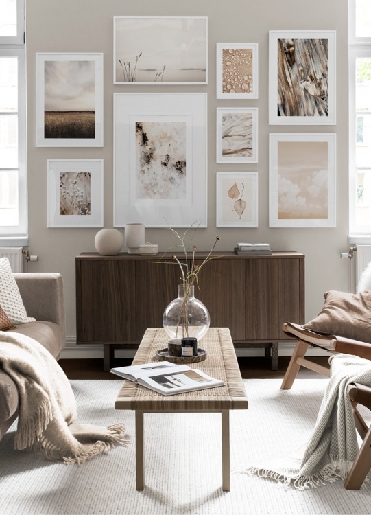  - Fotografía de nubes en melocotón con un acabado pastel. 