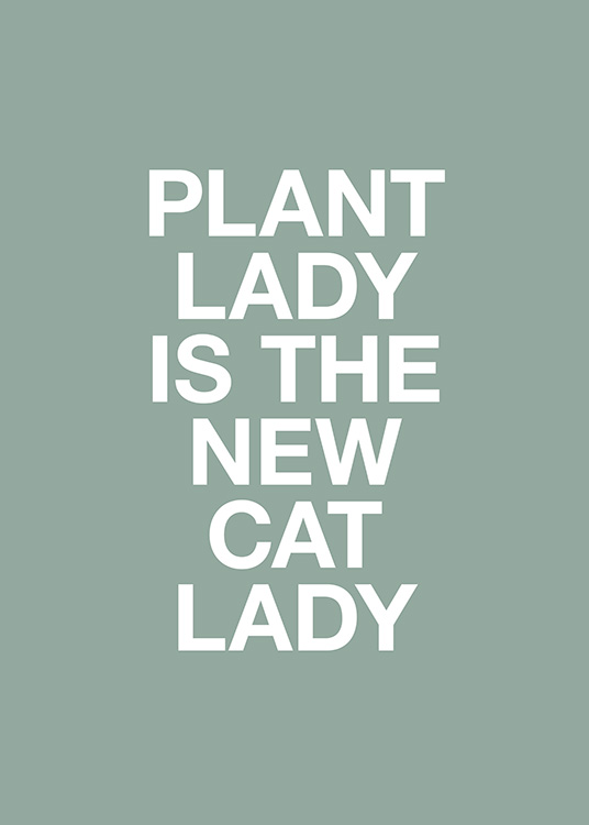 Plant Lady Poster