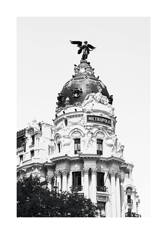 Metropolis Building Poster
