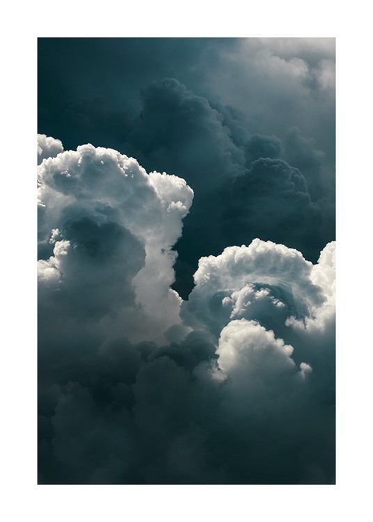  – Fotografía con un cielo de tormenta y nubes oscuras