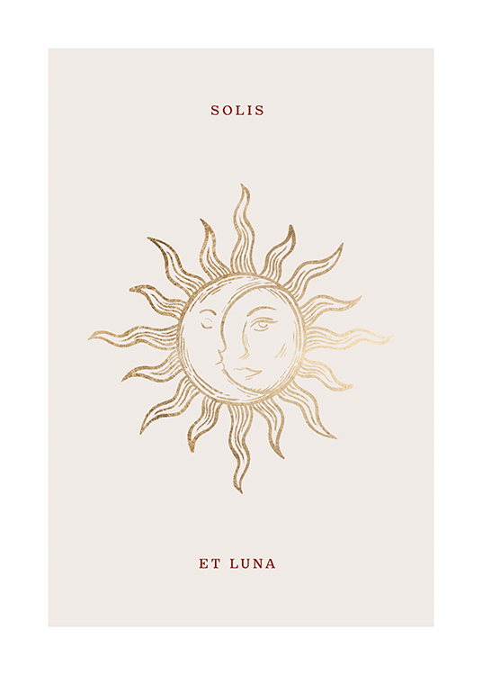 Solis Et Luna Poster Sol Y Luna Desenioes 4312