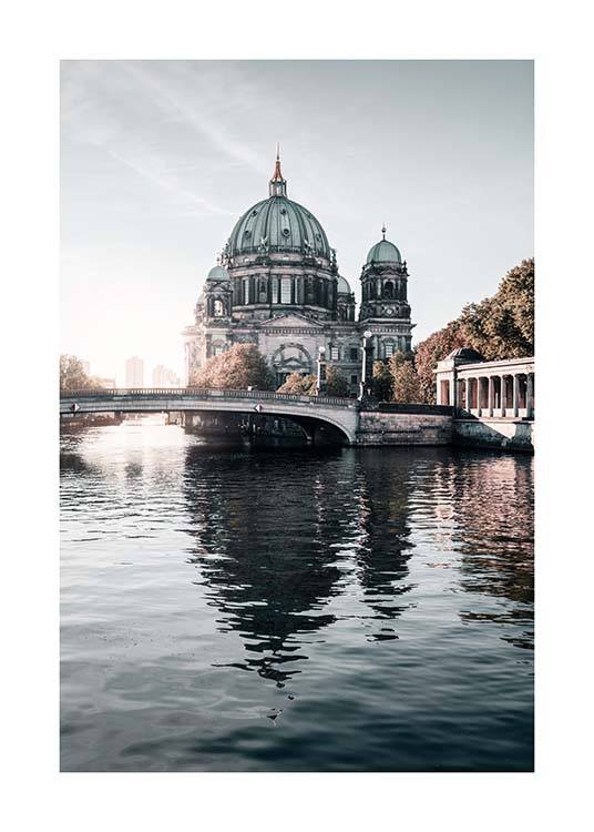 Berlin River Poster / Fotografías con Desenio AB (2753)