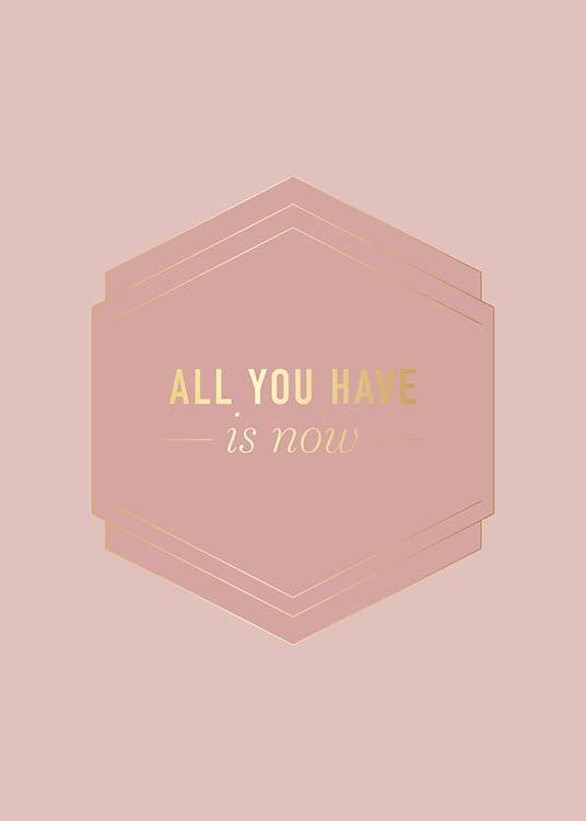 All You Have Pink Poster