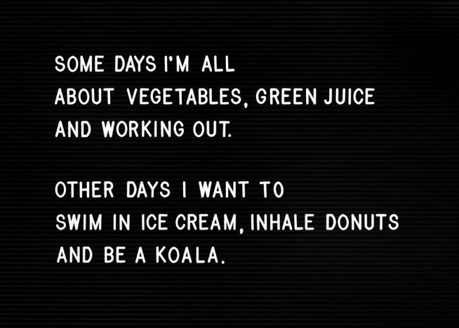 Green Juice And Ice Cream Poster