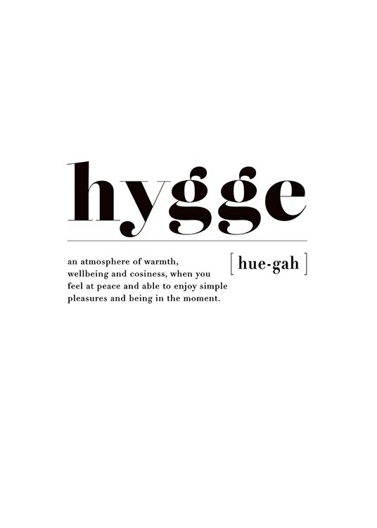 Hygge Poster